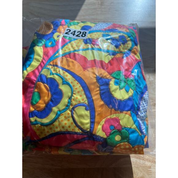 Stunning Vintage 1970s Halter Neck Maxi Dress Bold Psychedelic Print Sm/Med JL - Picture 10 of 10